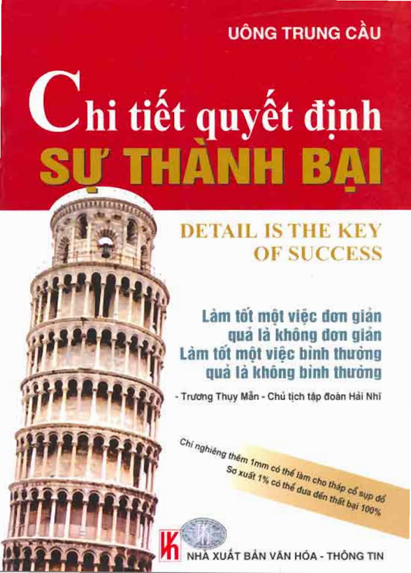 Tải Ebook Chi Tiết Quyết Định Sự Thành Bại PDF – Bí Quyết Thành Công