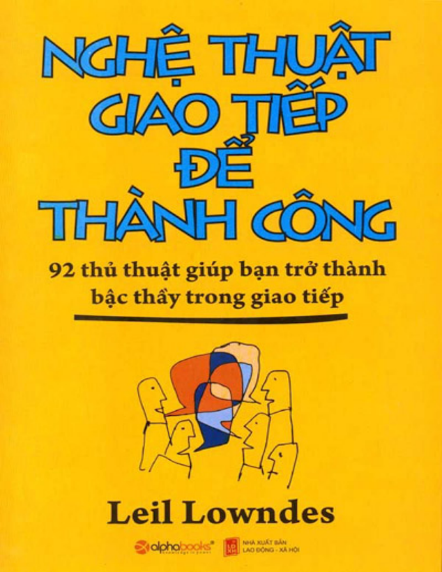 Tải Sách Ebook Nghệ Thuật Giao Tiếp Để Thành Công – Leil Lowndes PDF